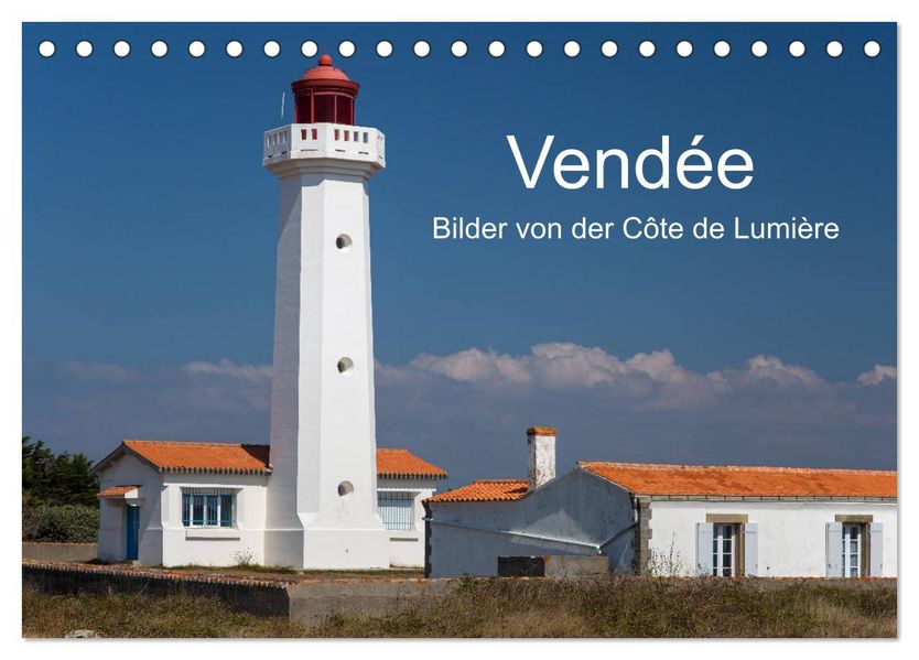 Vendée - Bilder von der Côte de Lumière (Tischkalender 2027 DIN A5 quer) CALVENDO Monatskalender