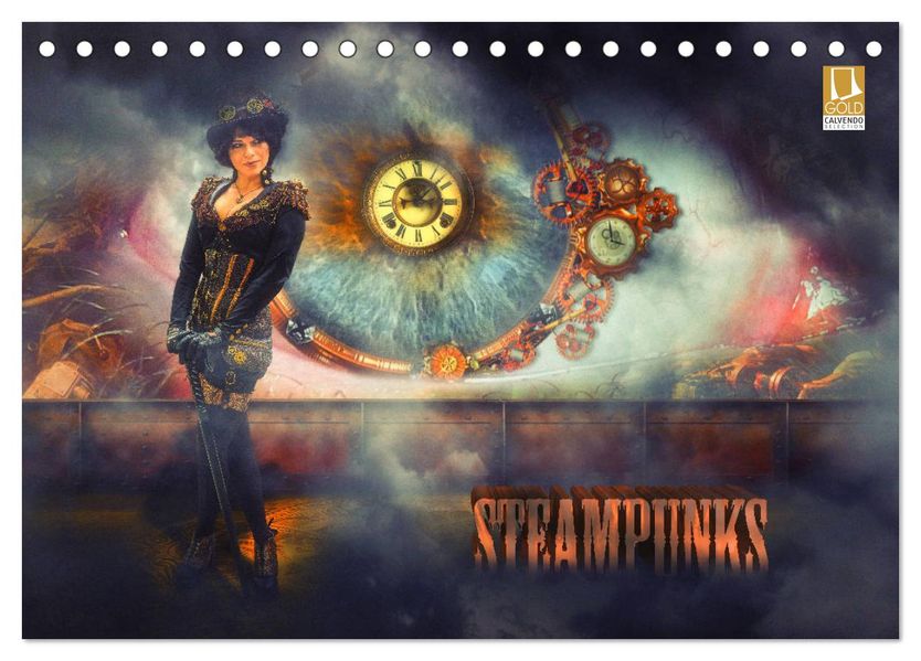 Steampunks (Tischkalender 2027 DIN A5 quer) CALVENDO Monatskalender