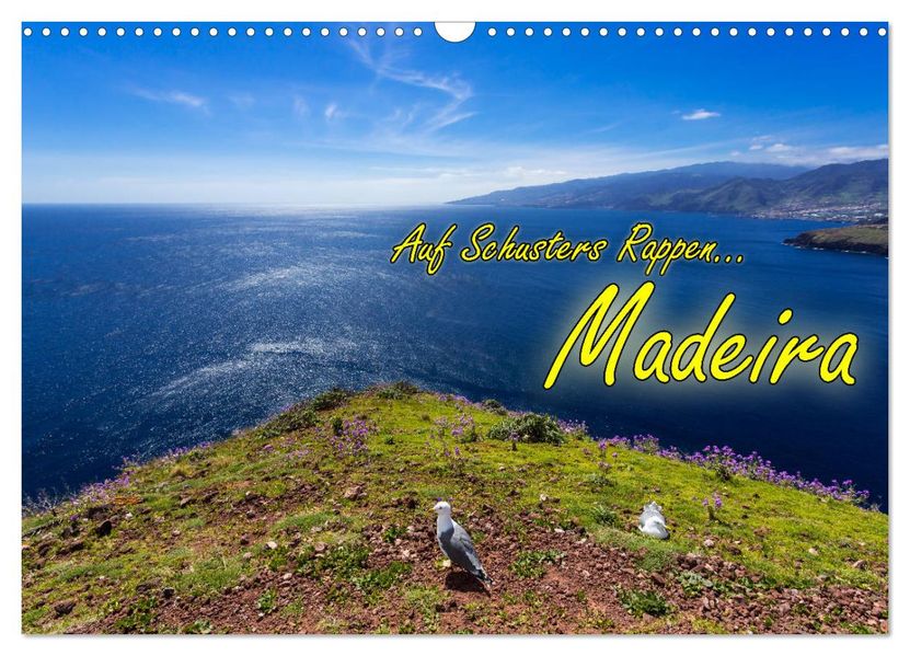 Auf Schusters Rappen... Madeira (Wandkalender 2027 DIN A3 quer) CALVENDO Monatskalender