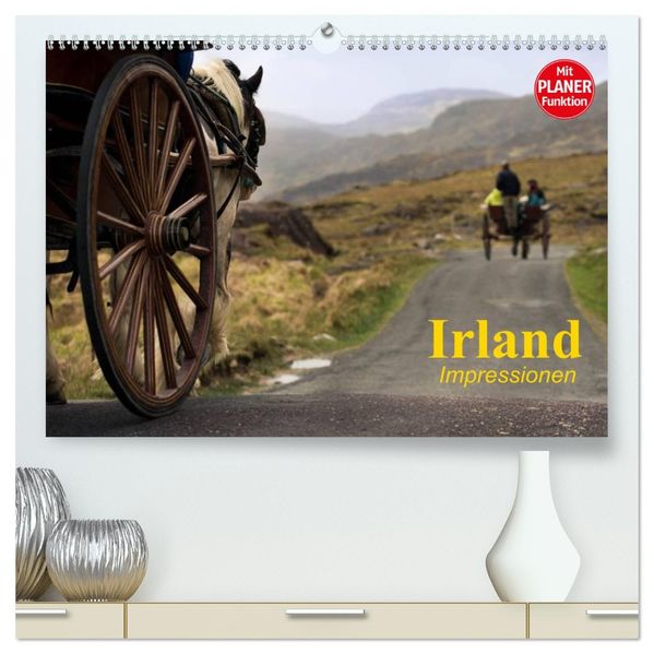 Irland. Impressionen (hochwertiger Premium Wandkalender 2027 DIN A2 quer) Kunstdruck in Hochglanz