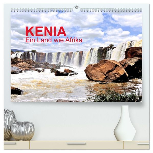 Kenia - Ein Land wie Afrika (hochwertiger Premium Wandkalender 2027 DIN A2 quer) Kunstdruck in Hochglanz