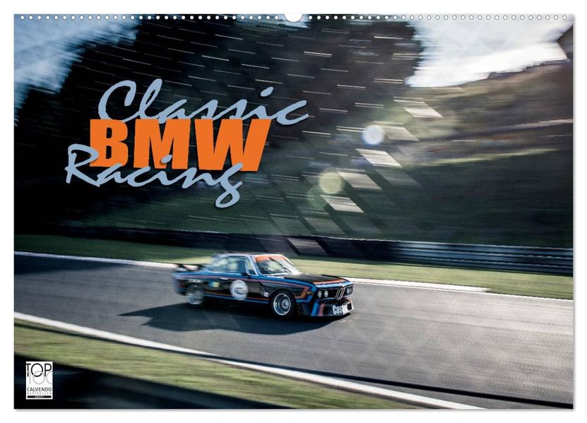Classic BMW Racing (Wandkalender 2027 DIN A2 quer) CALVENDO Monatskalender