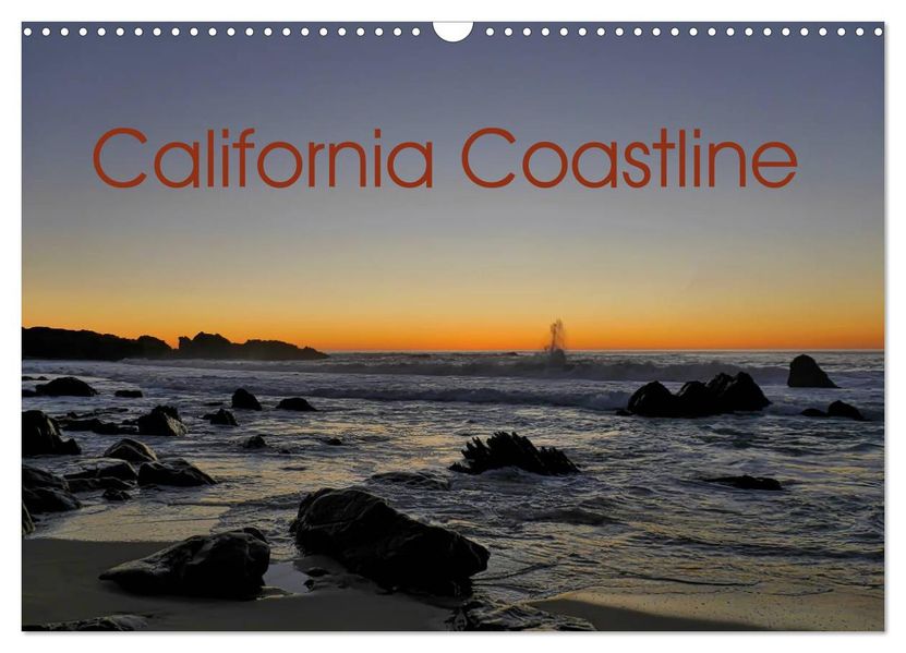 California Coasline (Wall Calendar 2027 DIN A3 landscape) CALVENDO 12 Month Wall Calendar