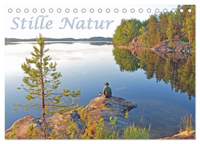 Stille Natur (Tischkalender 2027 DIN A5 quer) CALVENDO Monatskalender