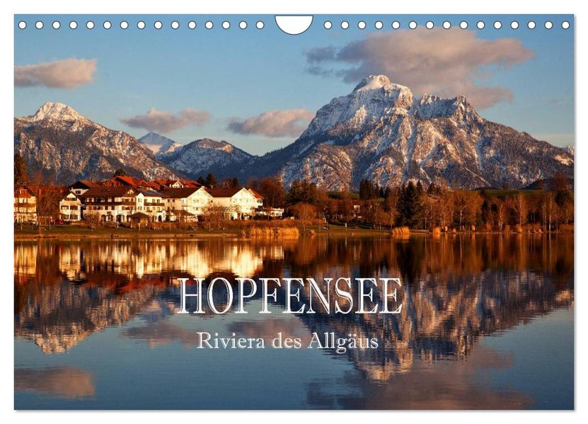 Hopfensee - Riviera des Allgäus (Wandkalender 2027 DIN A4 quer) CALVENDO Monatskalender
