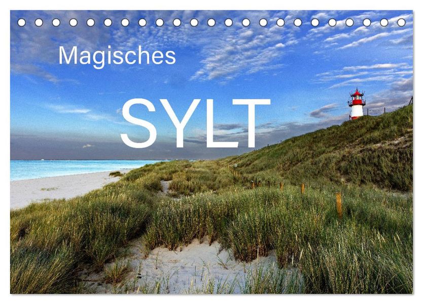 Magisches Sylt (Tischkalender 2027 DIN A5 quer) CALVENDO Monatskalender