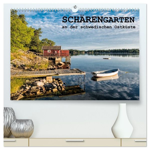 Schärengarten an der schwedischen Ostküste (hochwertiger Premium Wandkalender 2027 DIN A2 quer) Kunstdruck in Hochglanz