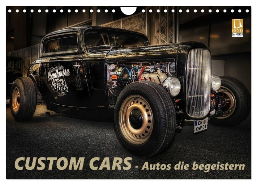 Custom Cars - Autos die begeistern (Wandkalender 2027 DIN A4 quer) CALVENDO Monatskalender
