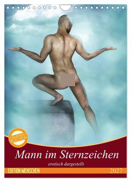 Mann im Sternzeichen (Wandkalender 2027 DIN A4 hoch) CALVENDO Monatskalender