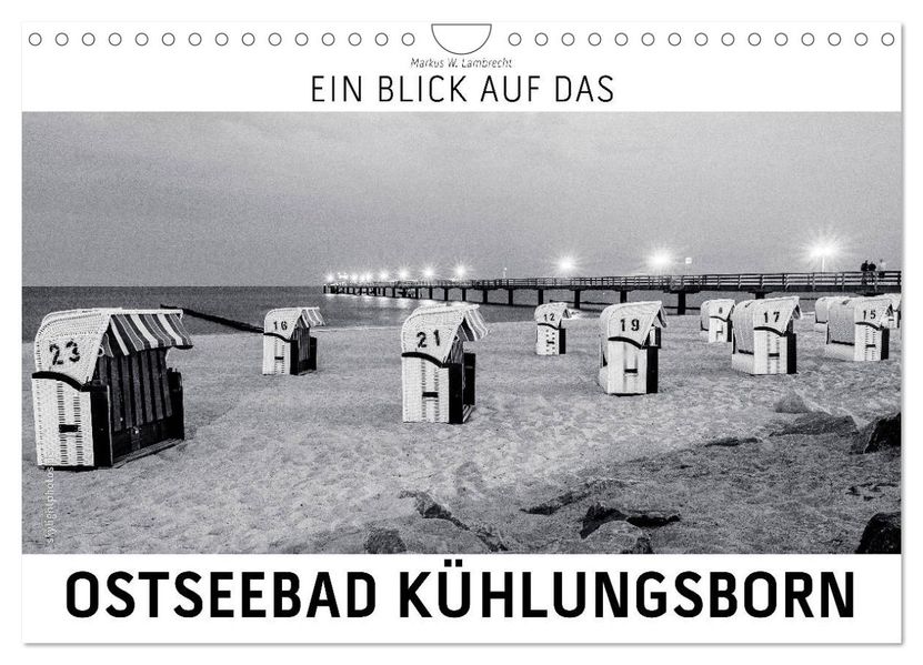 Ein Blick das Ostseebad Kühlungsborn (Wandkalender 2027 DIN A4 quer) CALVENDO Monatskalender