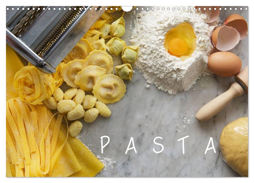 PASTA (Wall Calendar 2027 DIN A3 landscape) CALVENDO 12 Month Wall Calendar