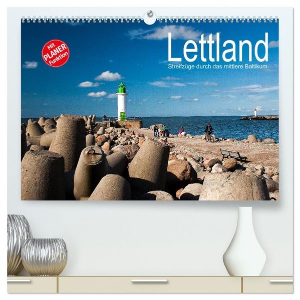 Lettland - Streifzüge durch das mittlere Baltikum (hochwertiger Premium Wandkalender 2027 DIN A2 quer) Kunstdruck in Hochglanz