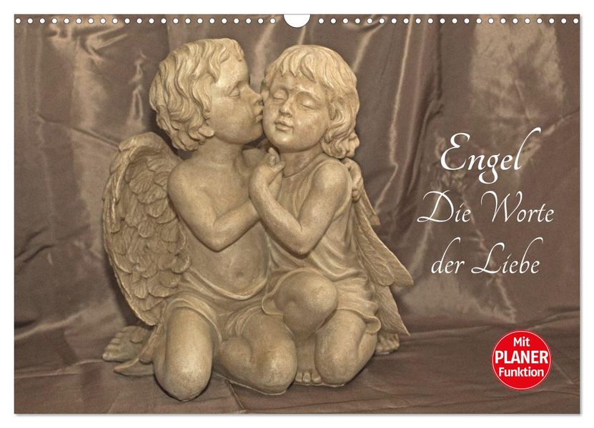Engel - Die Worte der Liebe (Wandkalender 2027 DIN A3 quer) CALVENDO Monatskalender