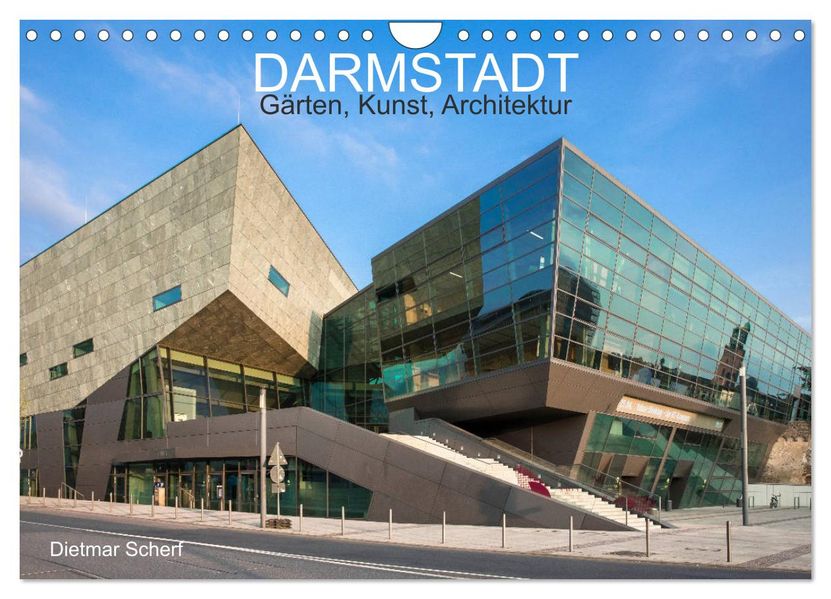 Darmstadt - Gärten Kunst Architektur (Wandkalender 2027 DIN A4 quer) CALVENDO Monatskalender