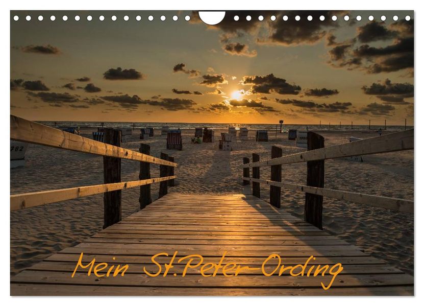 Mein St.Peter-Ording (Wandkalender 2027 DIN A4 quer) CALVENDO Monatskalender