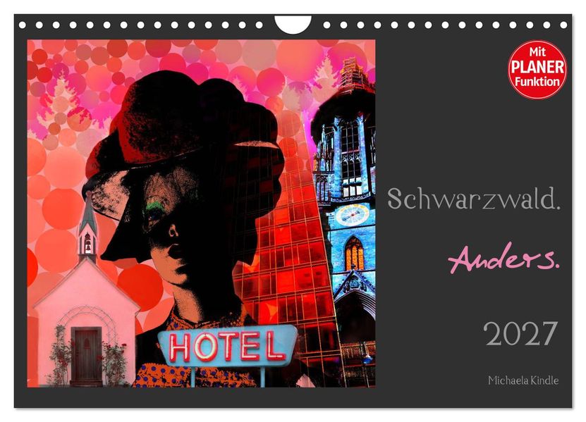 Schwarzwald. Anders. (Wandkalender 2027 DIN A4 quer) CALVENDO Monatskalender