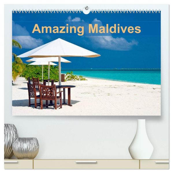 Amazing Maldives (High Quality Premium Wall Calendar 2027 DIN A2 landscape)CALVENDO 12 Month Wall Calendar