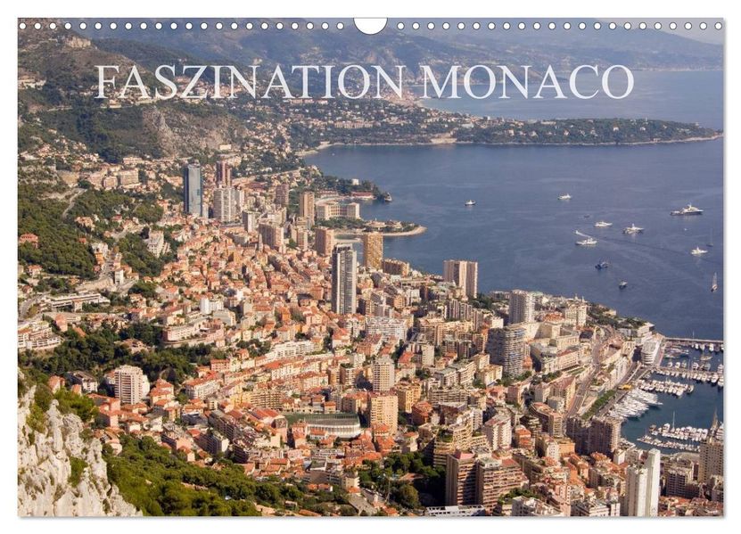 Faszination Monaco (Wandkalender 2027 DIN A3 quer) CALVENDO Monatskalender