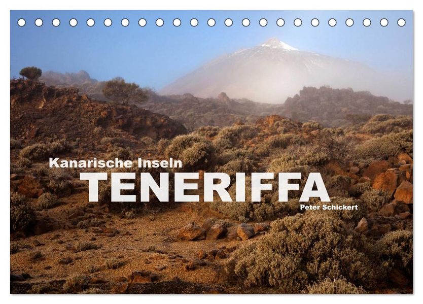 Kanarische Inseln - Teneriffa (Tischkalender 2027 DIN A5 quer) CALVENDO Monatskalender