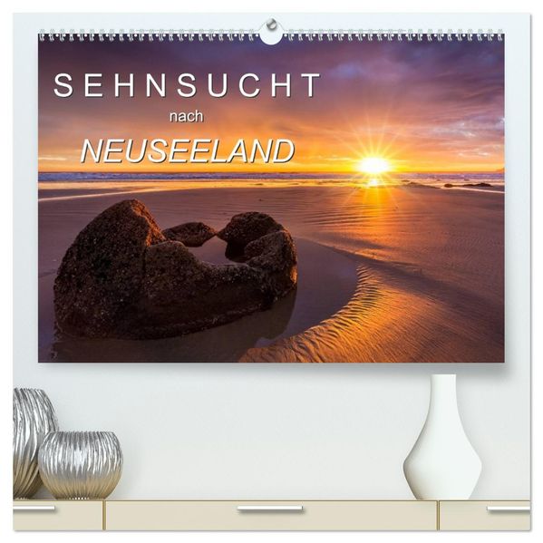 Sehnsucht nach Neuseeland (hochwertiger Premium Wandkalender 2027 DIN A2 quer) Kunstdruck in Hochglanz