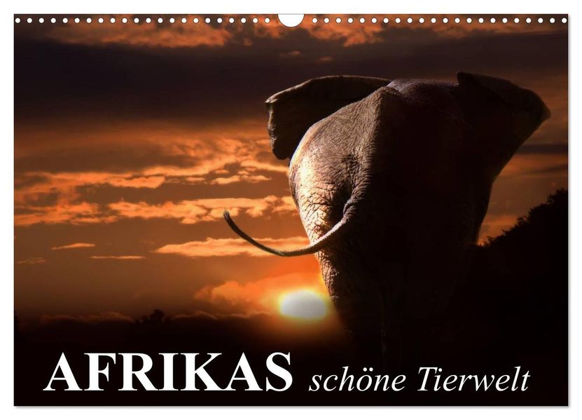 Afrikas schöne Tierwelt (Wandkalender 2027 DIN A3 quer) CALVENDO Monatskalender