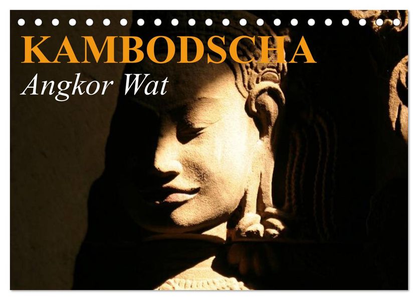 Kambodscha Angkor Wat (Tischkalender 2027 DIN A5 quer) CALVENDO Monatskalender
