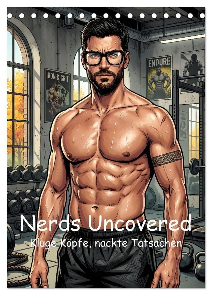 Nerds Uncovered - Kluge Köpfe nackte Tatsachen (Tischkalender 2027 DIN A5 hoch) CALVENDO Monatskalender