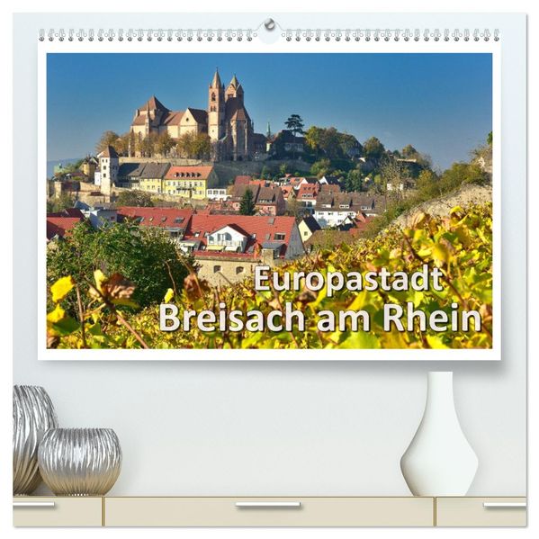 Europastadt Breisach am Rhein (hochwertiger Premium Wandkalender 2027 DIN A2 quer) Kunstdruck in Hochglanz