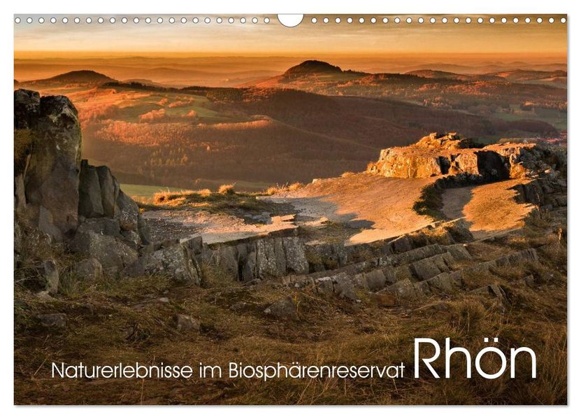 Naturerlebnis im Biosphärenreservat Rhön (Wandkalender 2027 DIN A3 quer) CALVENDO Monatskalender