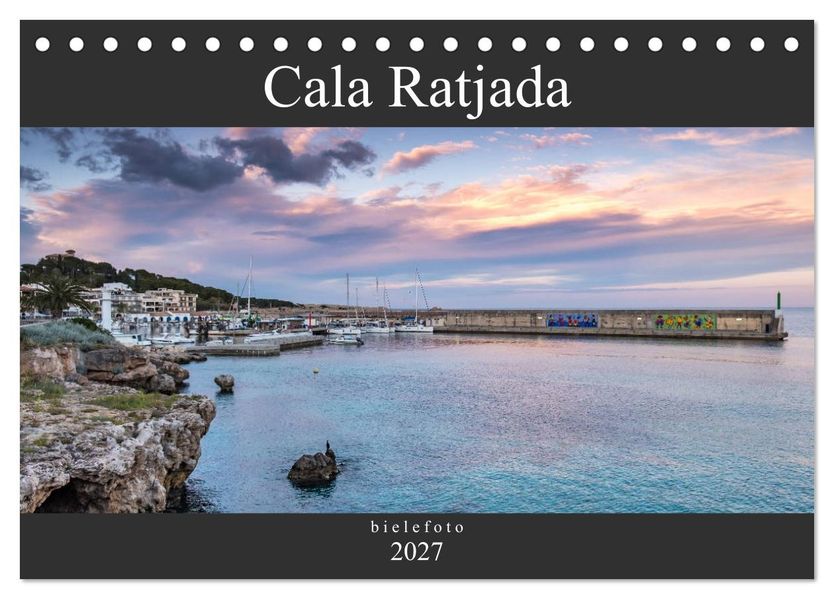 Cala Ratjada Kalender (Tischkalender 2027 DIN A5 quer) CALVENDO Monatskalender