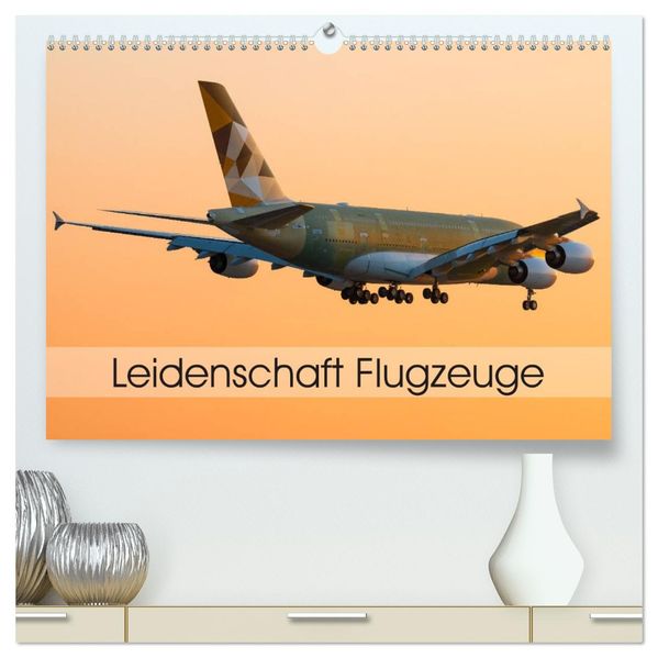 Leidenschaft Flugzeuge (hochwertiger Premium Wandkalender 2027 DIN A2 quer) Kunstdruck in Hochglanz