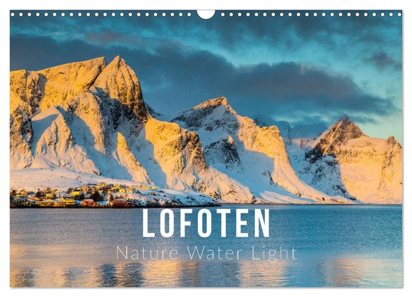 Lofoten. Nature Water Light (Wall Calendar 2027 DIN A3 landscape) CALVENDO 12 Month Wall Calendar
