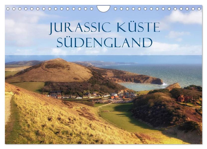 Jurassic Küste - Südengland (Wandkalender 2027 DIN A4 quer) CALVENDO Monatskalender