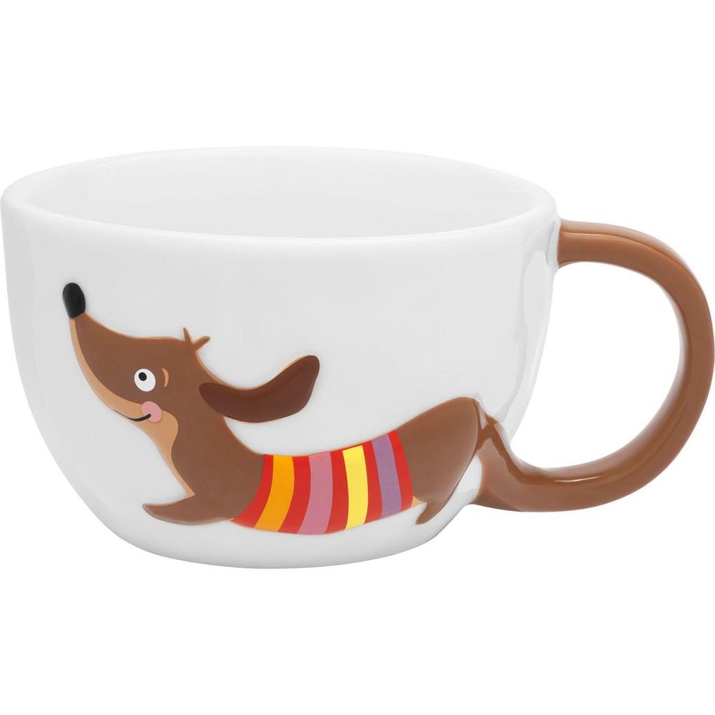 Figürliche Tasse Dackel