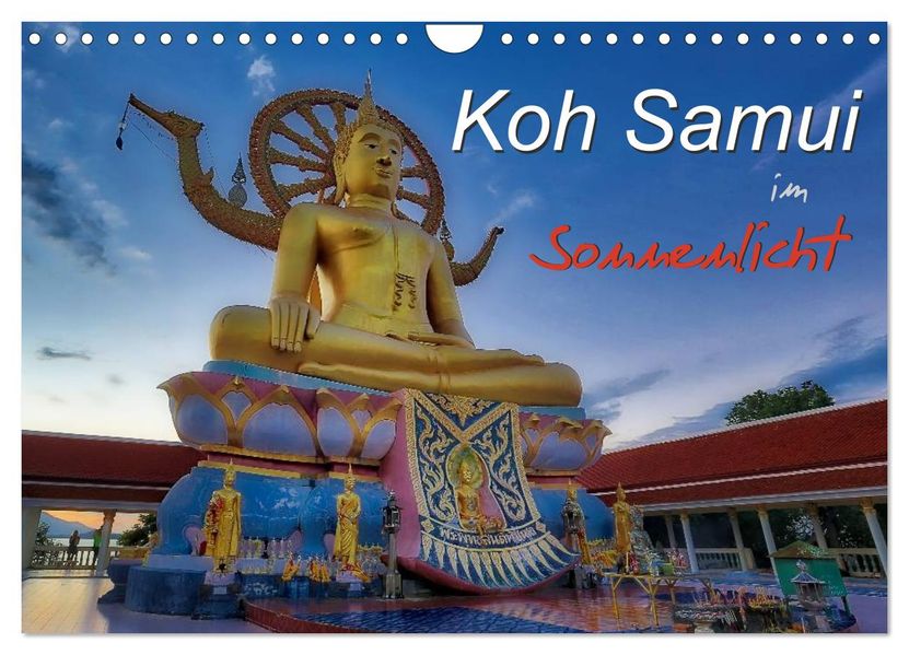 Koh Samui im Sonnenlicht (Wandkalender 2027 DIN A4 quer) CALVENDO Monatskalender