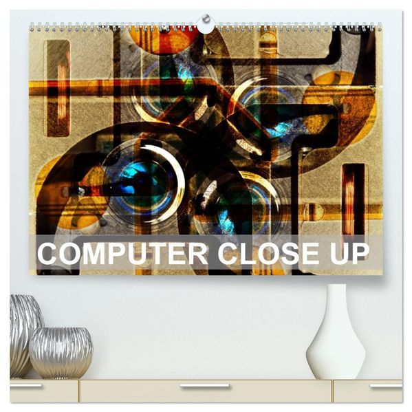 Computer Close Up (High Quality Premium Wall Calendar 2027 DIN A2 landscape)CALVENDO 12 Month Wall Calendar