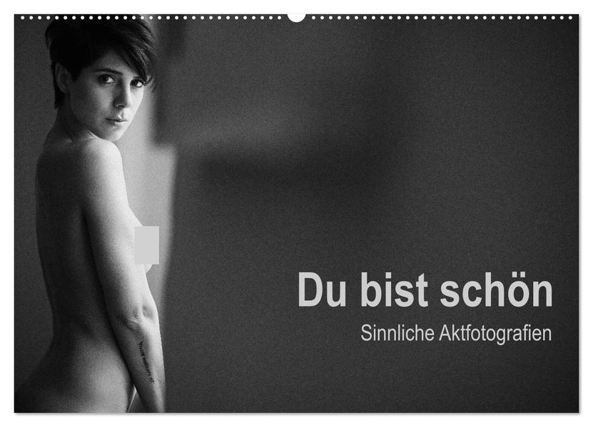 Du bist schön - Sinnliche Aktfotografien (Wandkalender 2027 DIN A2 quer) CALVENDO Monatskalender