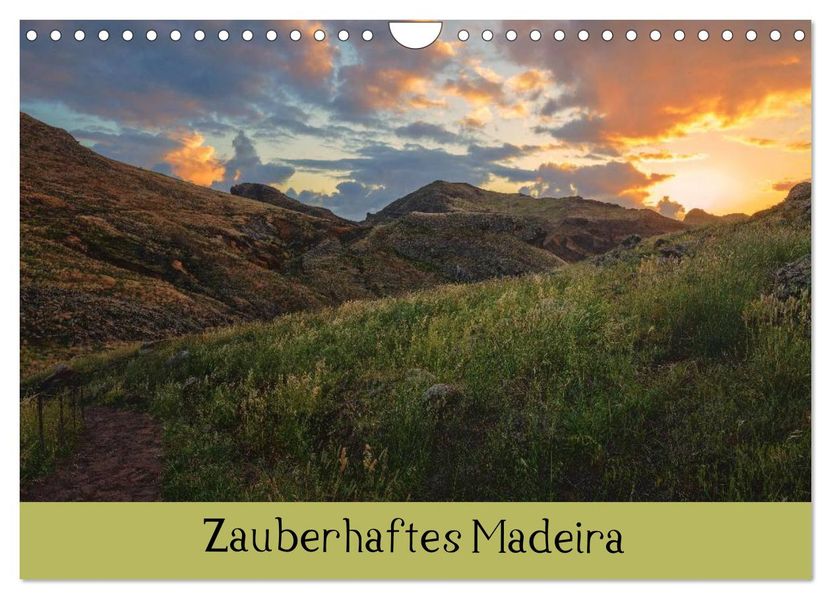 Zauberhaftes Madeira (Wandkalender 2027 DIN A4 quer) CALVENDO Monatskalender