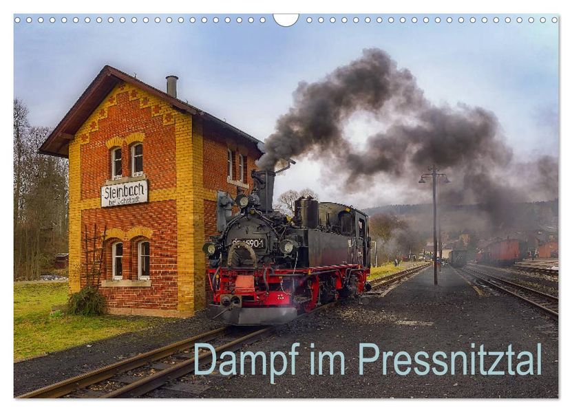 Dampf im Pressnitztal (Wandkalender 2027 DIN A3 quer) CALVENDO Monatskalender