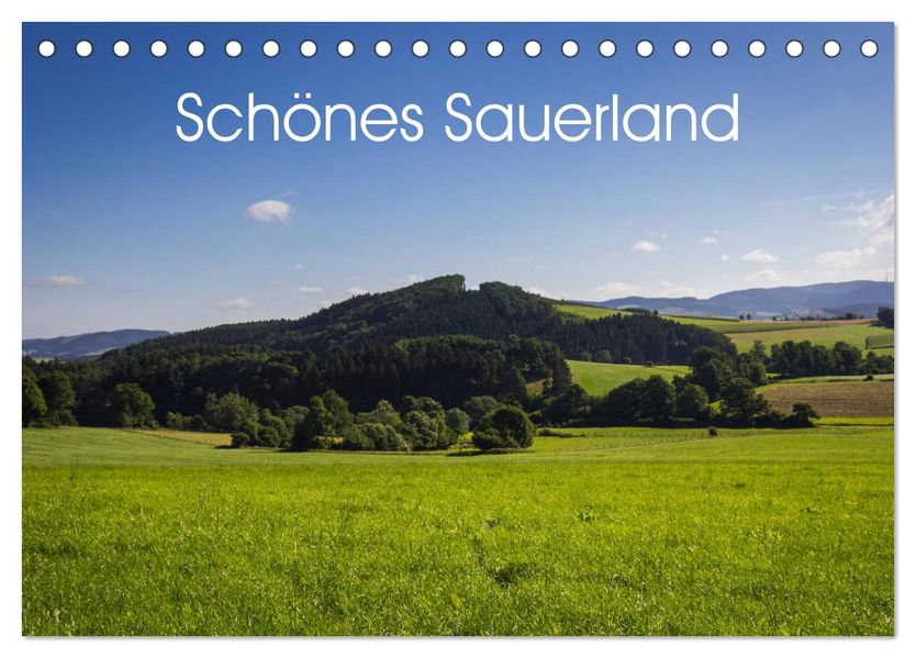 Schönes Sauerland (Tischkalender 2027 DIN A5 quer) CALVENDO Monatskalender