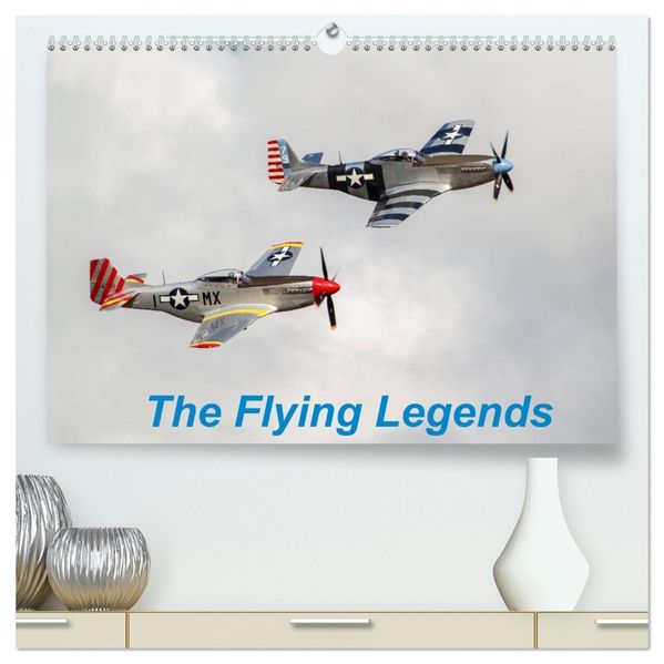 The Flying Legends (High Quality Premium Wall Calendar 2027 DIN A2 landscape)CALVENDO 12 Month Wall Calendar