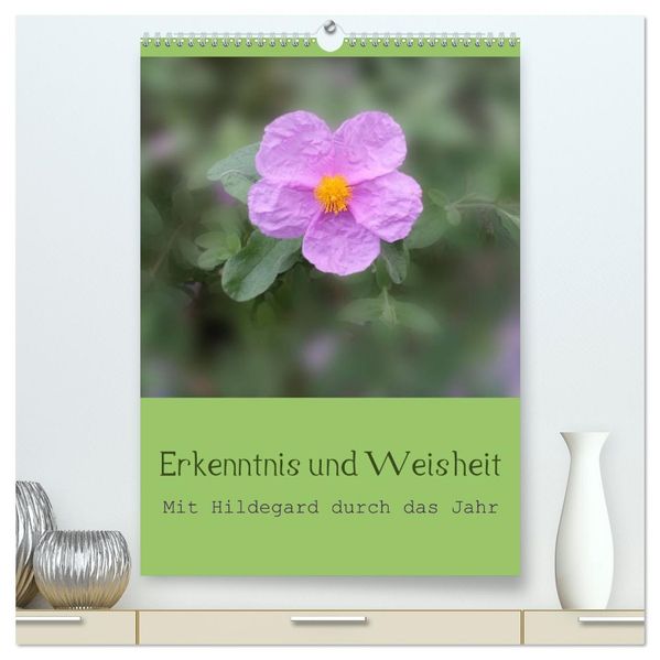 Erkenntnis und Weisheit - Hildegard von Bingen (hochwertiger Premium Wandkalender 2027 DIN A2 hoch) Kunstdruck in Hochglanz
