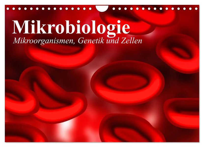 Mikrobiologie. Mikroorganismen Genetik und Zellen (Wandkalender 2027 DIN A4 quer) CALVENDO Monatskalender