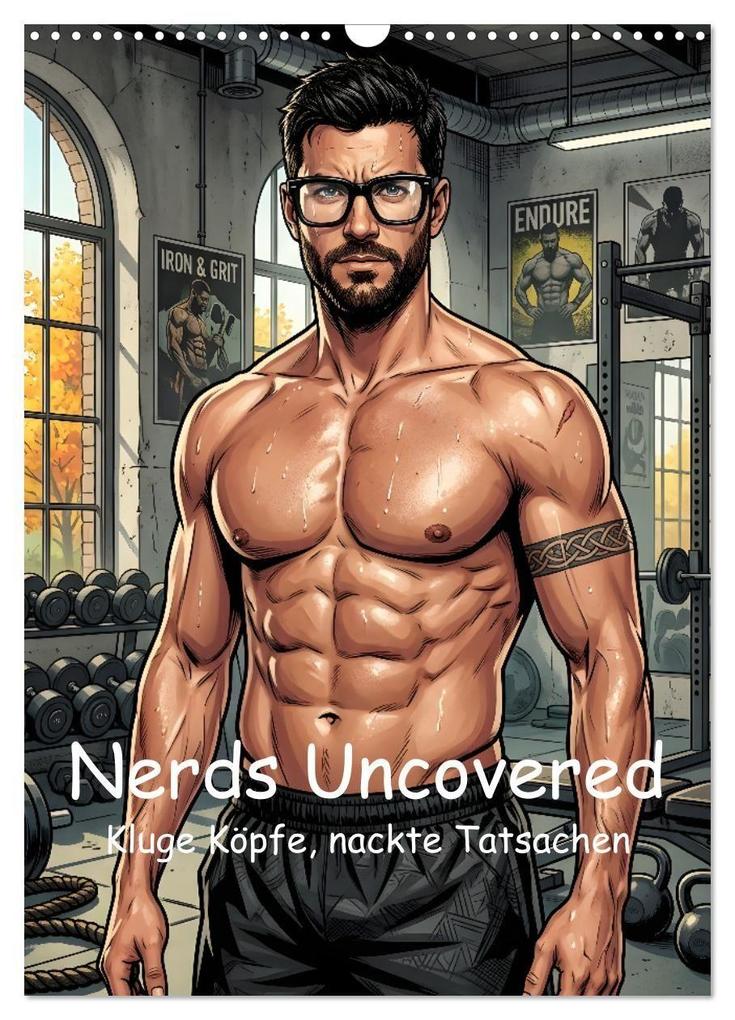 Nerds Uncovered - Kluge Köpfe nackte Tatsachen (Wandkalender 2027 DIN A3 hoch) CALVENDO Monatskalender