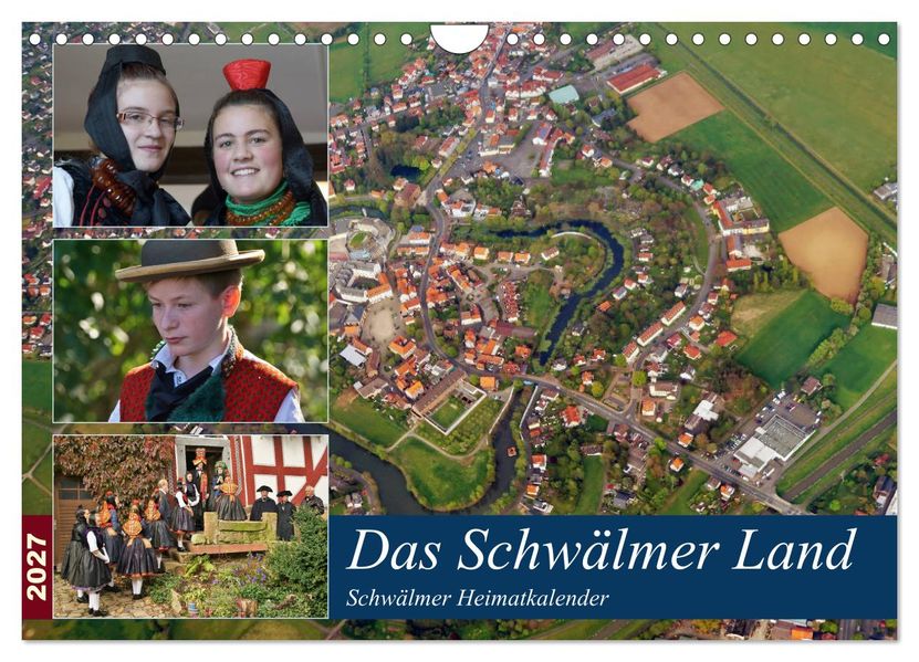 Das Schwälmer Land (Wandkalender 2027 DIN A4 quer) CALVENDO Monatskalender