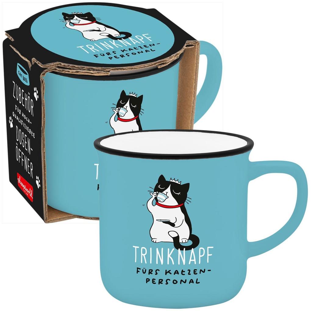 Espressotasse Catboss 'Katzenpersonal