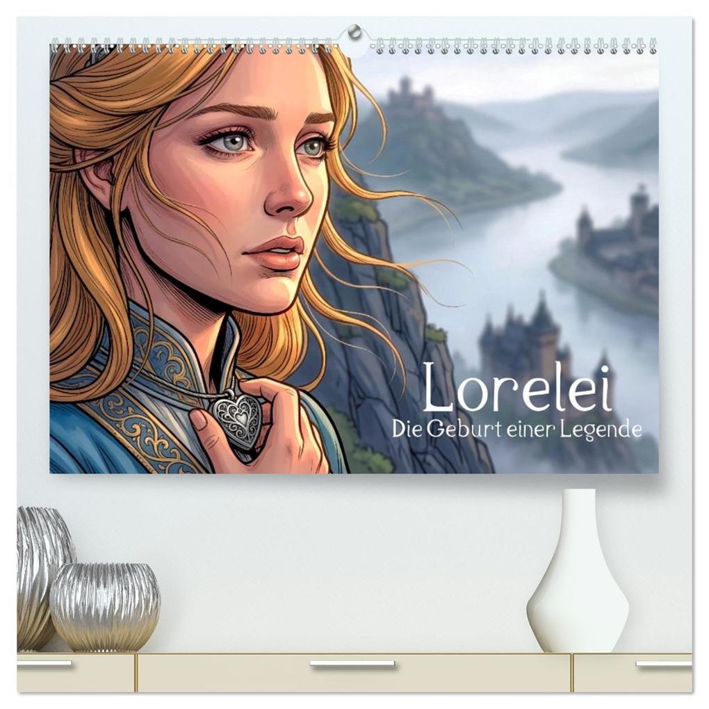 Lorelei - Die Geburt einer Legende (hochwertiger Premium Wandkalender 2027 DIN A2 quer) Kunstdruck in Hochglanz