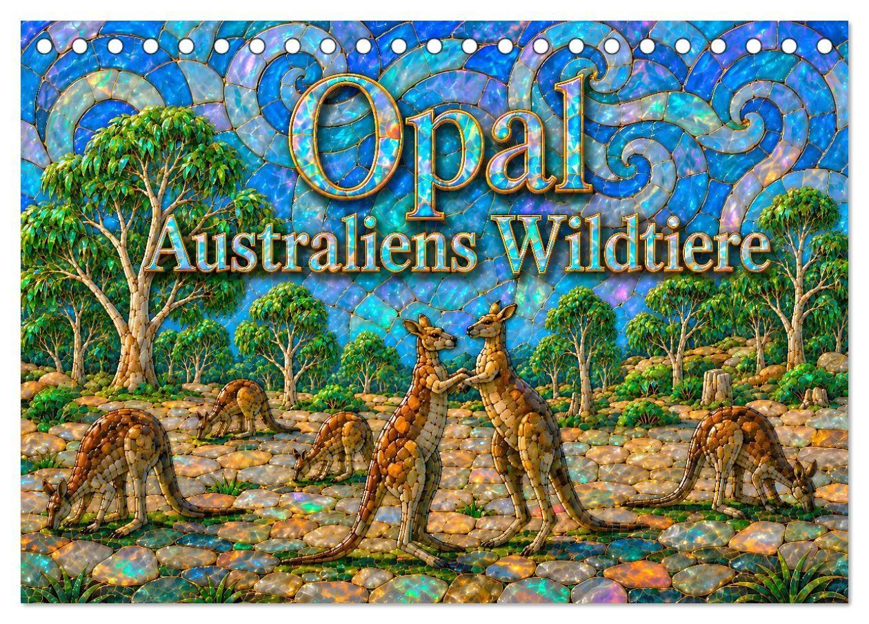 Opal - Australiens Wildtiere (Tischkalender 2027 DIN A5 quer) CALVENDO Monatskalender