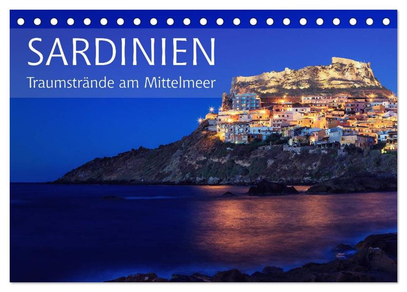 Sardinien - Traumstrände am Mittelmeer (Tischkalender 2027 DIN A5 quer) CALVENDO Monatskalender