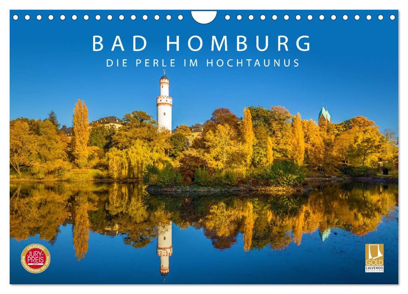 Bad Homburg - Die Perle im Hochtaunus (Wandkalender 2027 DIN A4 quer) CALVENDO Monatskalender